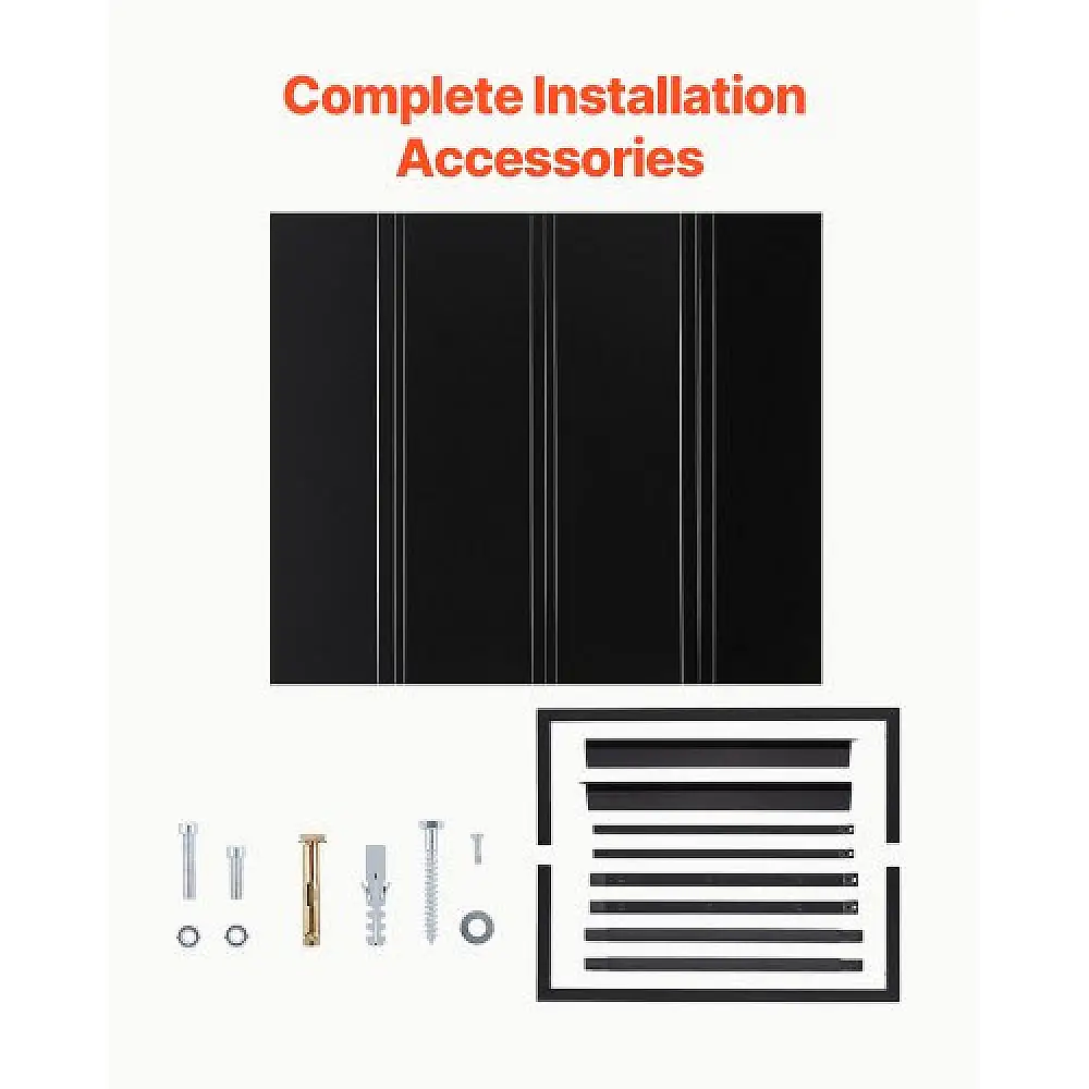 VEVOR Τέντα Παραθύρου Πόρτας 44x24 in Εξωτερική Αίθριο Ατσάλινη Τέντα Εισόδου JSGDSZYP44INH0EP0V0