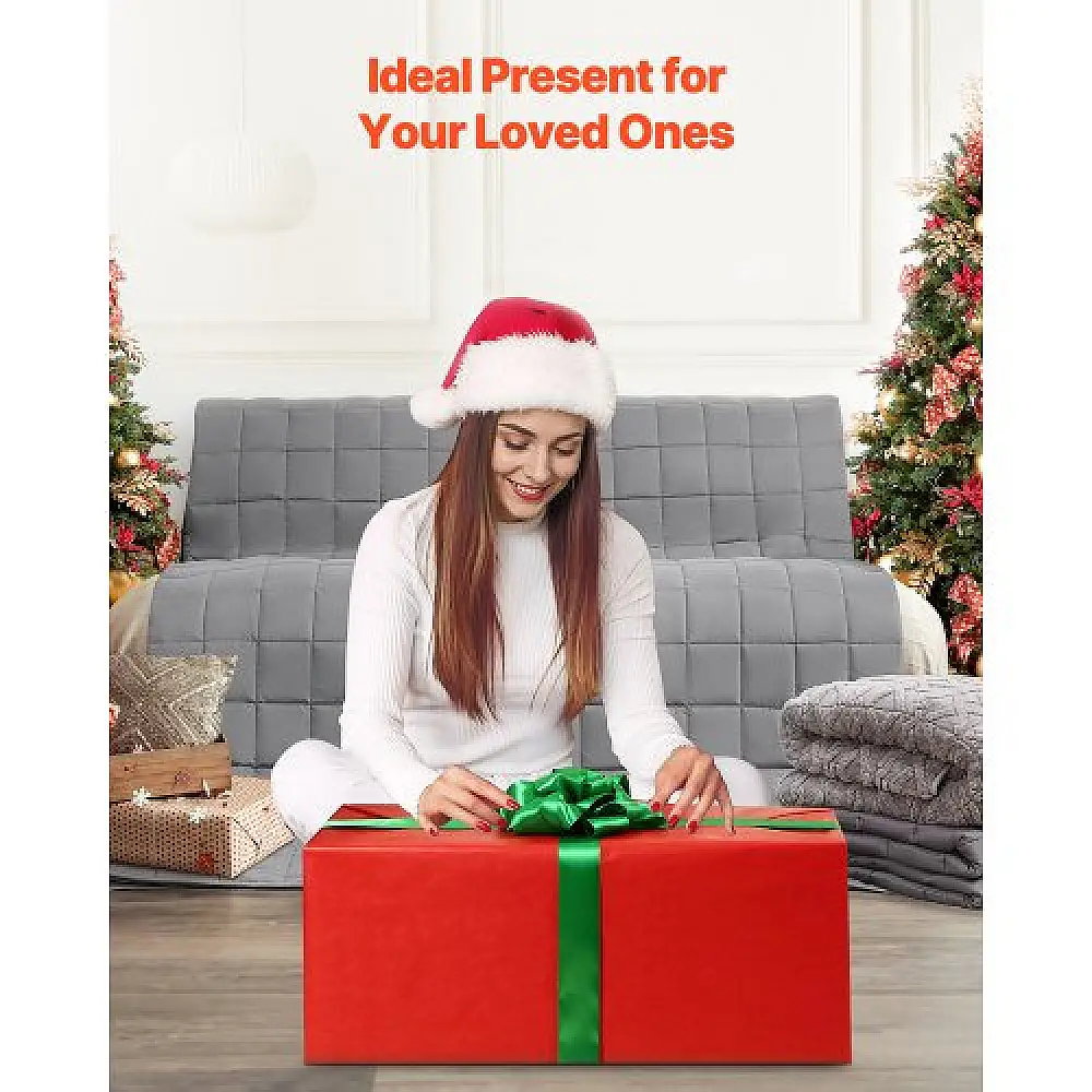 VEVOR Βαρύ Κουβέρτα 25lb 88 x 104" King Size Δροσερή Αναπνεύσιμη JZMTDLBT25LBE74QP001V0