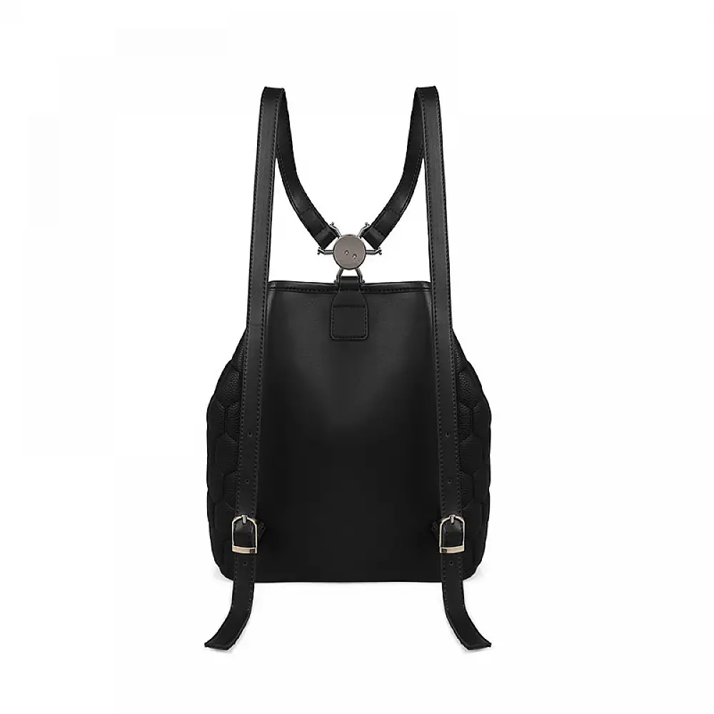 Γυναικεία Τσάντα Πλάτης Χρώματος Μαύρο Beverly Hills 711 657BHP0813