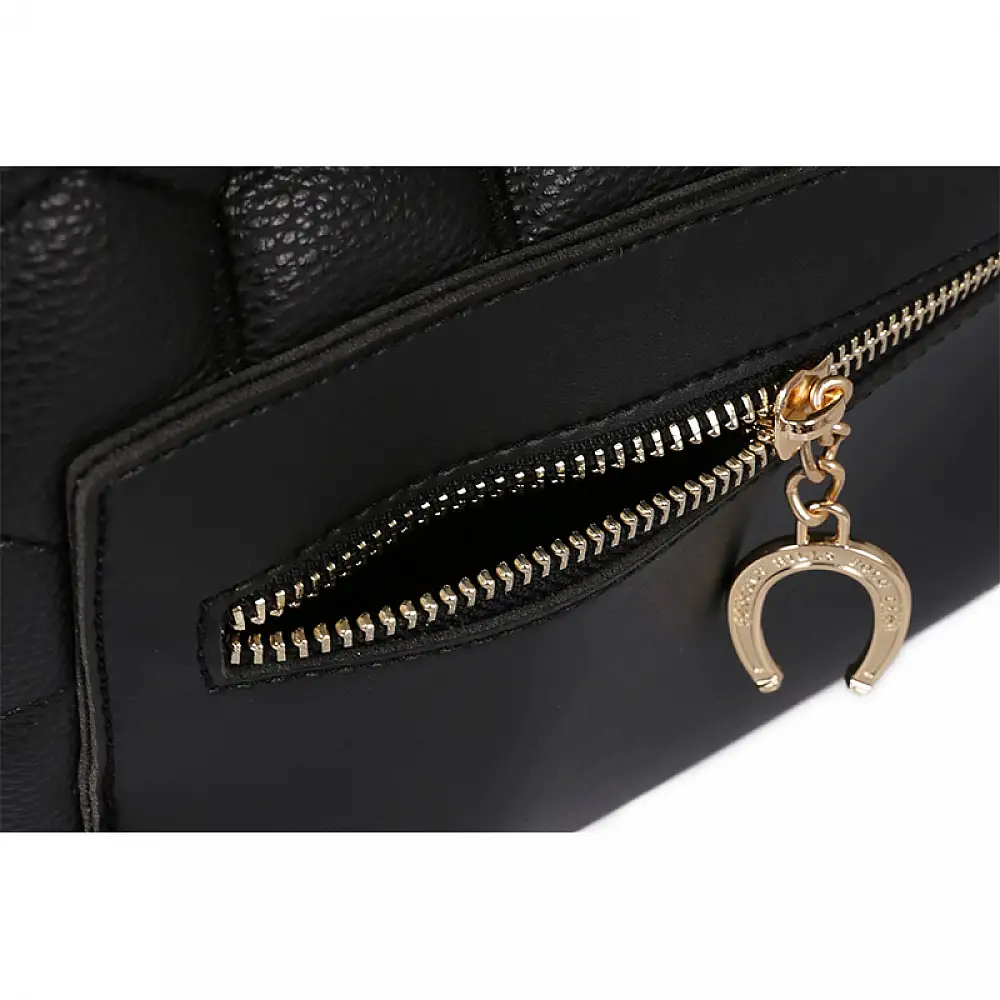 Γυναικεία Τσάντα Πλάτης Χρώματος Μαύρο Beverly Hills 711 657BHP0813