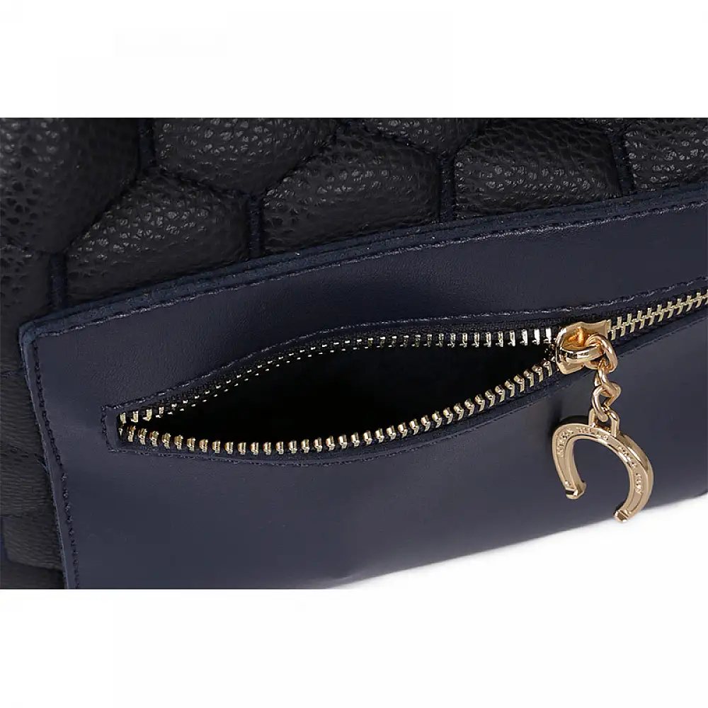 Γυναικεία Τσάντα Πλάτης Χρώματος Μαύρο - Navy Beverly Hills 711 657BHP0814