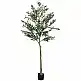 HOMCOM Τεχνητή Ελιά 180cm Ύψος με 900 Φύλλα & 40 Ελιές σε Γλάστρα - Πράσινη 830-939V04GN