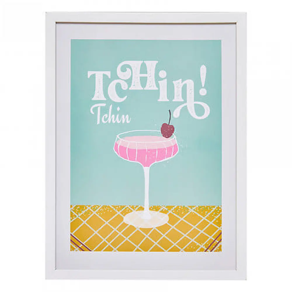 Atmosphera Πίνακας με Κάδρο "Cheers to Your Love" – 30x40 εκ. – Συλλογή Cherie Cherry 206433A