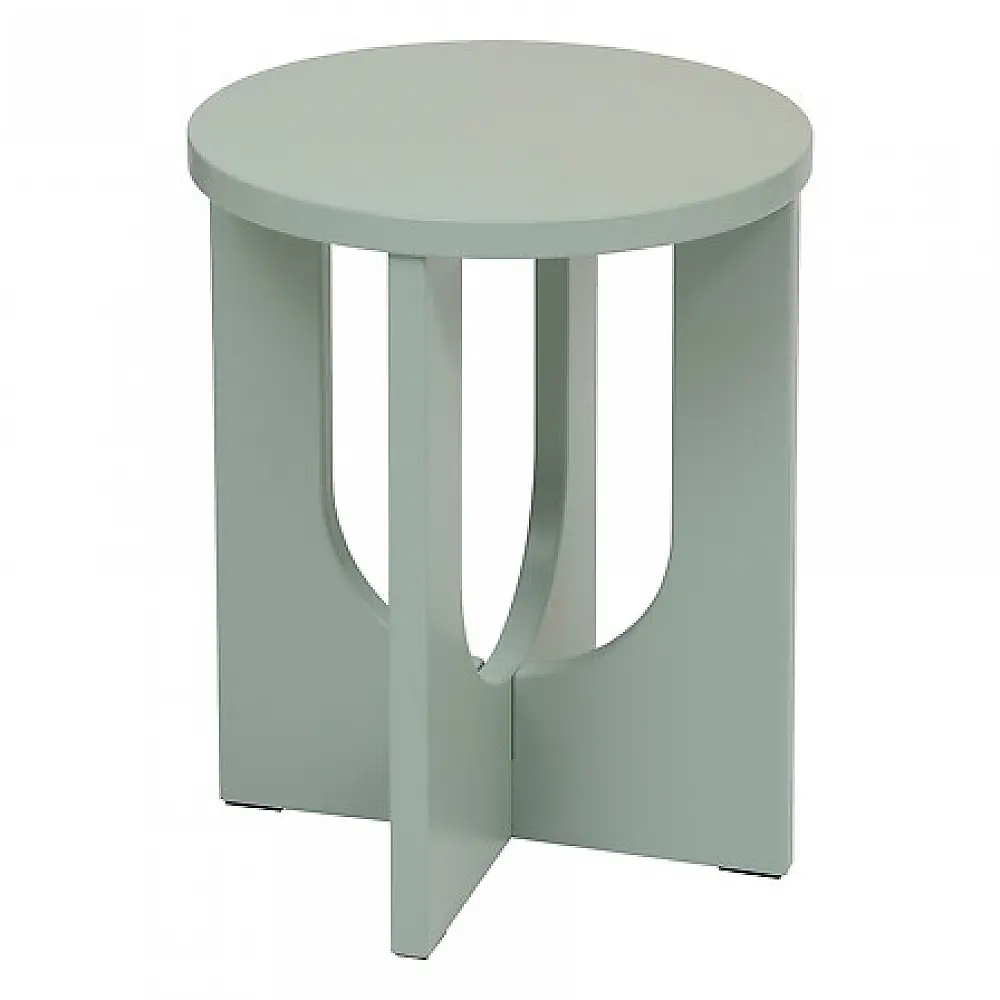 Atmosphera Τραπεζάκι Σαλονιού Bloom – Ø40 εκ., Patina Green 206046D