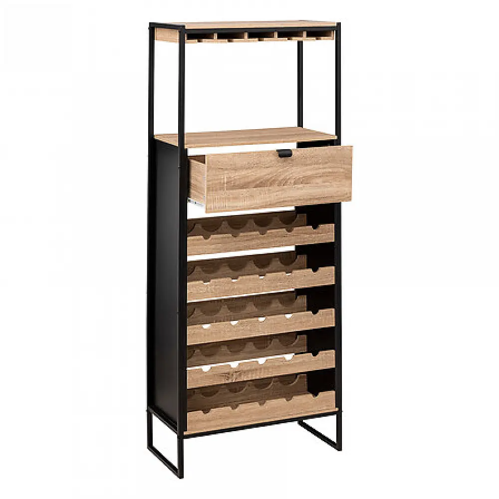 5Five Simply Smart Έπιπλο Μπαρ Aliaj με Θέσεις για 25 Φιάλες – 160 cm 189646