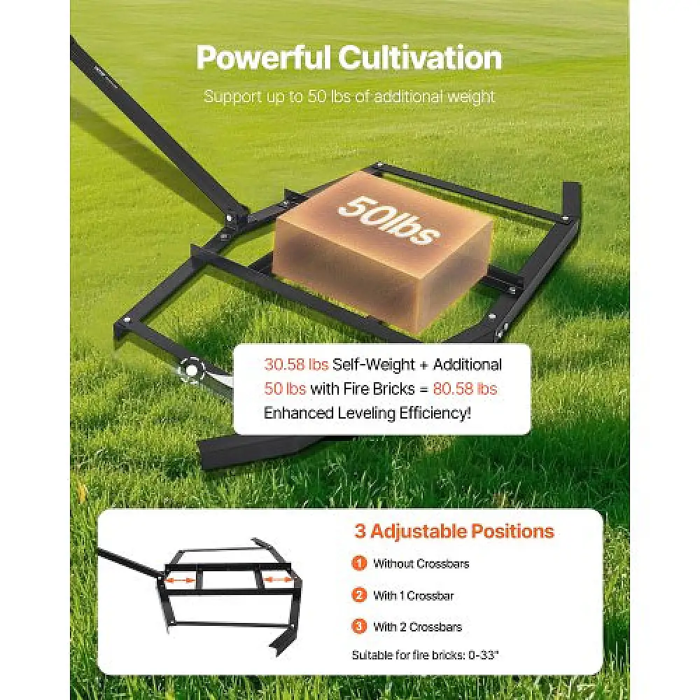 VEVOR Σύρσιμο Καταστροφέα 66" για ATV/UTV από Χάλυβα QYP66INCHESQIYRIOV0