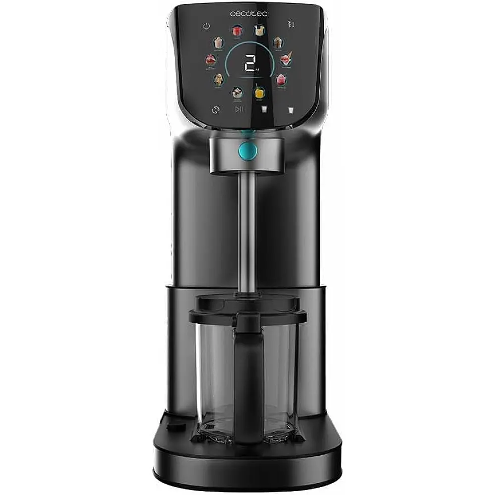 Παγωτομηχανή Gelatec 2100 με Οθόνη Αφής & Τεχνολογία CreamOn CEC-109565 Cecotec
