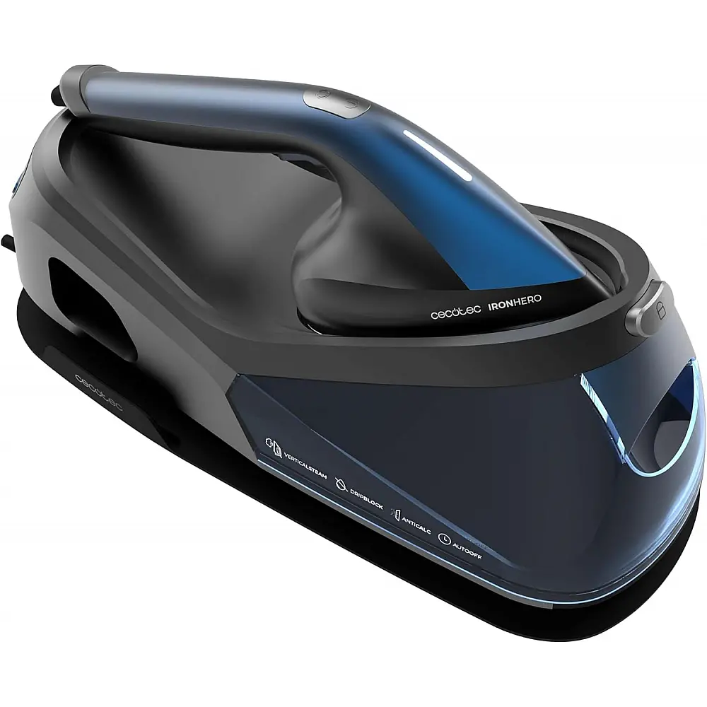 Κάθετο Σύστημα Σιδερώματος IronHero V-2400 Station – 2400W με Κεραμική Πλάκα και Οθόνη LED CEC-102084 Cecotec