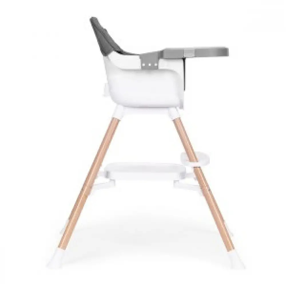 ECOTOYS Καρεκλάκι φαγητού και καθισματάκι 2 σε 1 για παιδιά, γκρι HC508-Grey