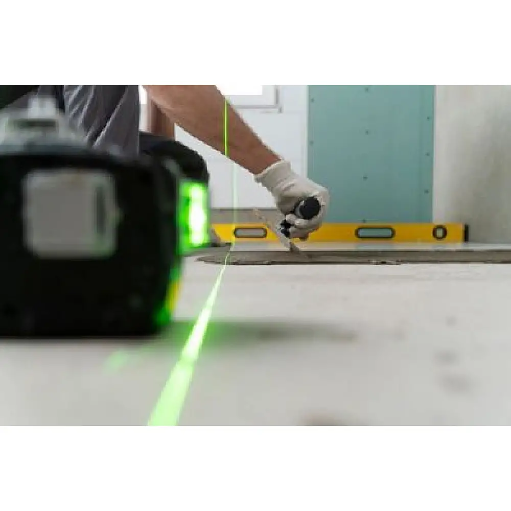 Multistore Επίπεδο laser επιπέδου πράσινο σταυροειδές laser 360° 4D 16 γραμμών H-047