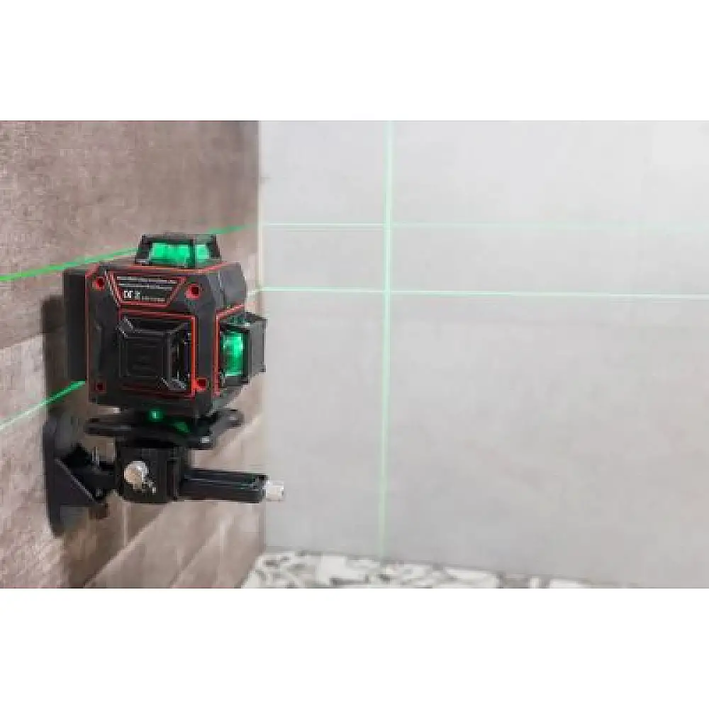 Multistore Επίπεδο laser επιπέδου πράσινο σταυροειδές laser 360° 4D 16 γραμμών H-047