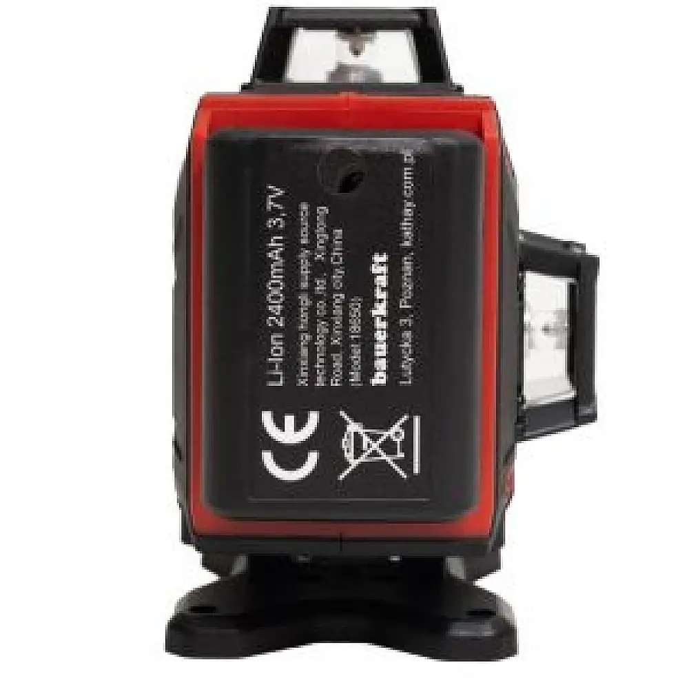 Multistore Επίπεδο laser επιπέδου πράσινο σταυροειδές laser 360° 4D 16 γραμμών H-047