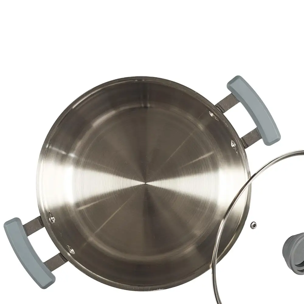 Σετ Κατσαρολών All-in-One X3 Easy Storage 17/21/25cm - Inox KC5228 Cook Concept