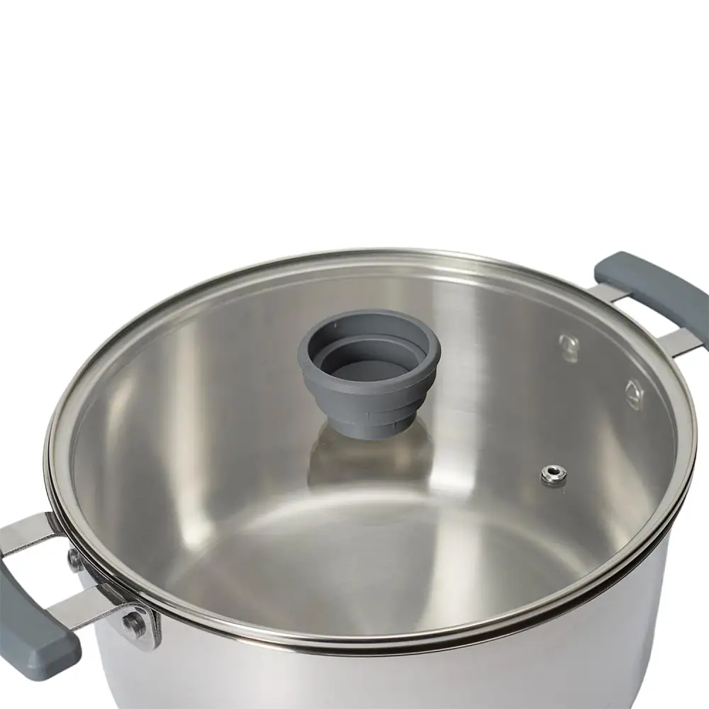 Σετ Κατσαρολών All-in-One X3 Easy Storage 17/21/25cm - Inox KC5228 Cook Concept