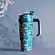 Θερμός Μεταλλικός 560ml Line Take Away Fleur - Μπλε KA0439-Blue Cook Concept
