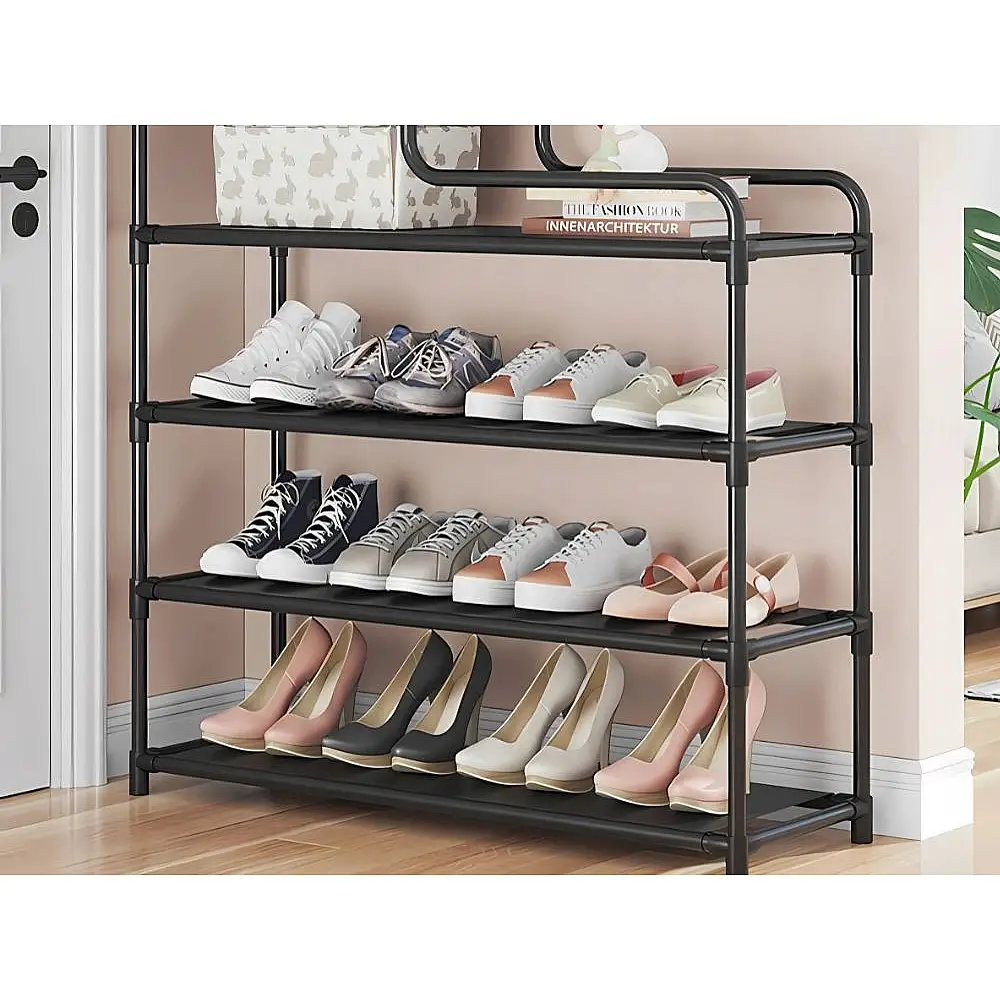 Verk Group Μεταλλικός Οργανωτής Παπουτσιών 5 Επιπέδων με Ράφια 5907451373019