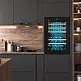 Cecotec Συντηρητής Κρασιών Bolero GrandSommelier Duo 57000 Touch Black με Διπλή Ζώνη, Συμπιεστή, Χωρητικότητα 57 Φιάλες, 5 Ξύλινα Ράφια, LED Φωτισμό και Αθόρυβη Λειτουργία