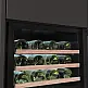 Cecotec Συντηρητής Κρασιών Bolero GrandSommelier Duo 57000 Touch Black με Διπλή Ζώνη, Συμπιεστή, Χωρητικότητα 57 Φιάλες, 5 Ξύλινα Ράφια, LED Φωτισμό και Αθόρυβη Λειτουργία