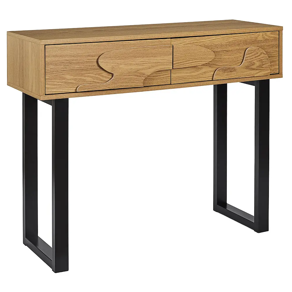 Home Deco Factory Κονσόλα CALYPSO με 2 Συρτάρια 100 x 80 x 35 HD0431