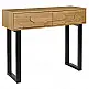 Home Deco Factory Κονσόλα CALYPSO με 2 Συρτάρια 100 x 80 x 35 HD0431