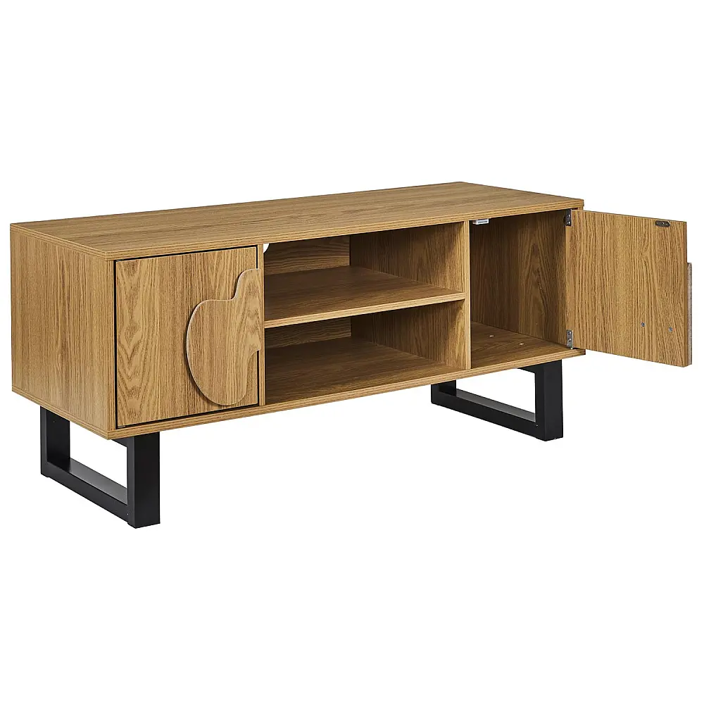 Home Deco Factory Ξύλινο και Μεταλλικό Έπιπλο TV CALYPSO 110 x 48 x 40 HD0434