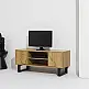 Home Deco Factory Ξύλινο και Μεταλλικό Έπιπλο TV CALYPSO 110 x 48 x 40 HD0434