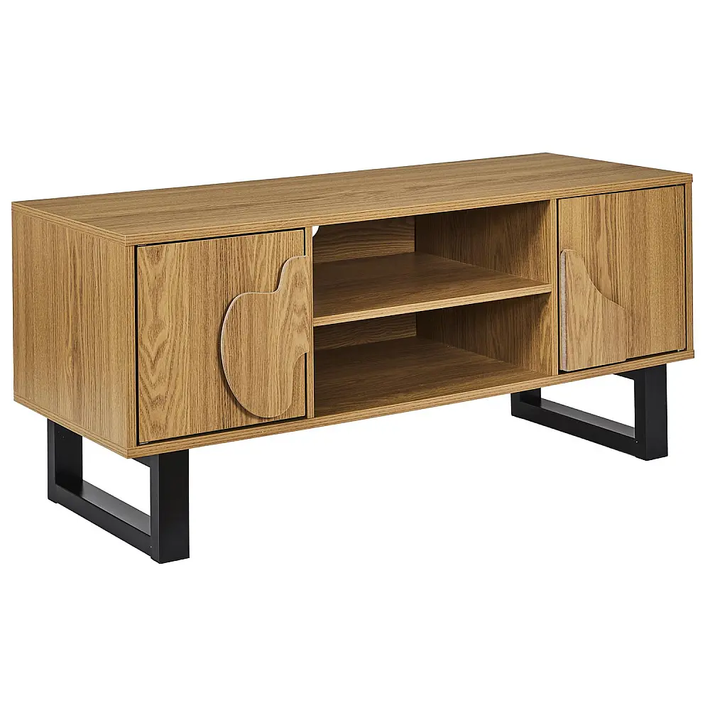 Home Deco Factory Ξύλινο και Μεταλλικό Έπιπλο TV CALYPSO 110 x 48 x 40 HD0434