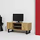 Home Deco Factory Ξύλινο και Μεταλλικό Έπιπλο TV CALYPSO 110 x 48 x 40 HD0434