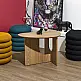 Home Deco Factory Τραπέζι CALYPSO 60 x 42 x 48 μοντέρνο HD0436