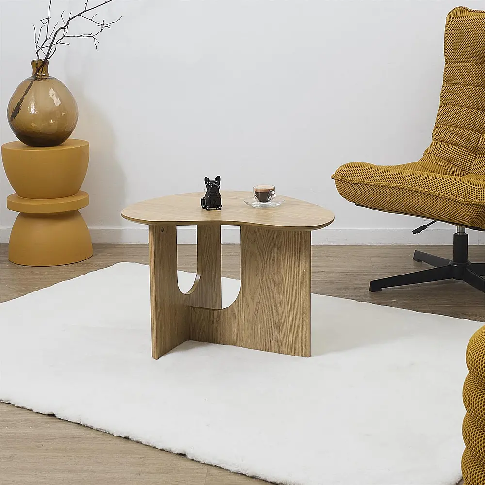 Home Deco Factory Τραπέζι CALYPSO 60 x 42 x 48 μοντέρνο HD0436