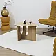 Home Deco Factory Τραπέζι CALYPSO 60 x 42 x 48 μοντέρνο HD0436