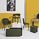 Home Deco Factory Πτυσσόμενος Αποθηκευτικός Κύβος ATOME Kaki 77 x 38 x 38 HD0470