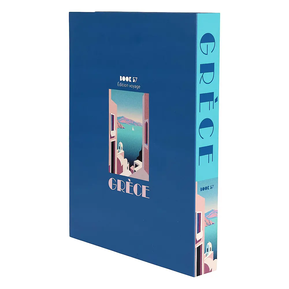 Home Deco Factory Κουτί-Βιβλίο Deco Ταξίδια, Κουτί Αποθήκευσης σε Σχήμα Βιβλίου 25 x 33 x 4.2 με Τυχαία Επιλογή Μοντέλου HD0512