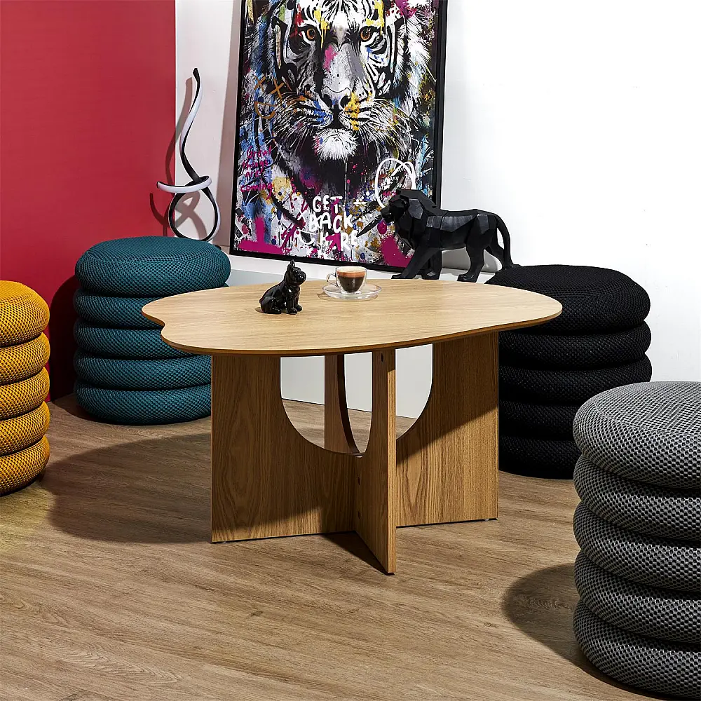 Home Deco Factory Τραπεζάκι Σαλονιού MDF 80 x 42 x 60 HD7388