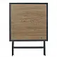 Home Deco Factory Μαύρο Μεταλλικό Πτυσσόμενο Τραπέζι με Επιφάνεια από Tempered Glass 70x70 cm HDO0410