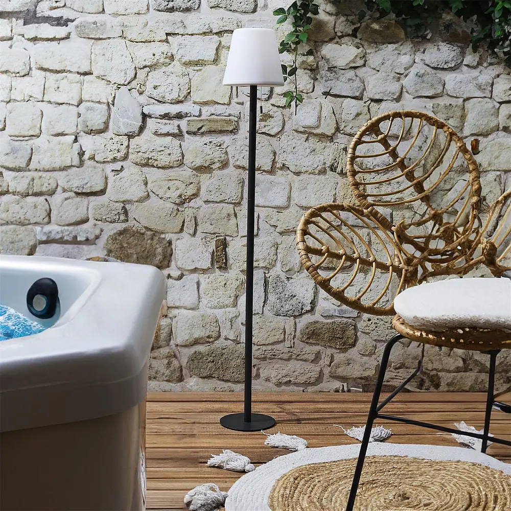 Home Deco Factory Φωτιστικό Δαπέδου για Εσωτερικό-Εξωτερικό RGB Φωτισμό 16,5 x 106 x 16,5 εκ LA0096