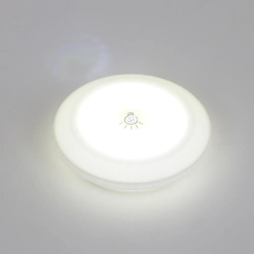 JE CHERCHE UNE IDEE Σετ 4 Αυτοκόλλητα LED Φωτιστικά Ραφιών με Dimmer - Λευκά LT6841