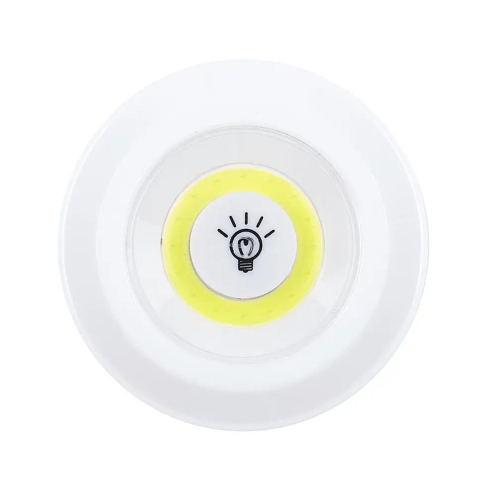 JE CHERCHE UNE IDEE Σετ 4 Αυτοκόλλητα LED Φωτιστικά Ραφιών με Dimmer - Λευκά LT6841