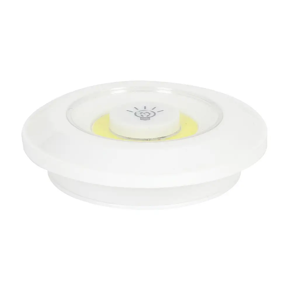 JE CHERCHE UNE IDEE Σετ 4 Αυτοκόλλητα LED Φωτιστικά Ραφιών με Dimmer - Λευκά LT6841