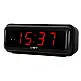 Verk Group Ηλεκτρονικό Ξυπνητήρι LED 24ώρης Λειτουργίας με Ξυπνητήρι 5907451332986