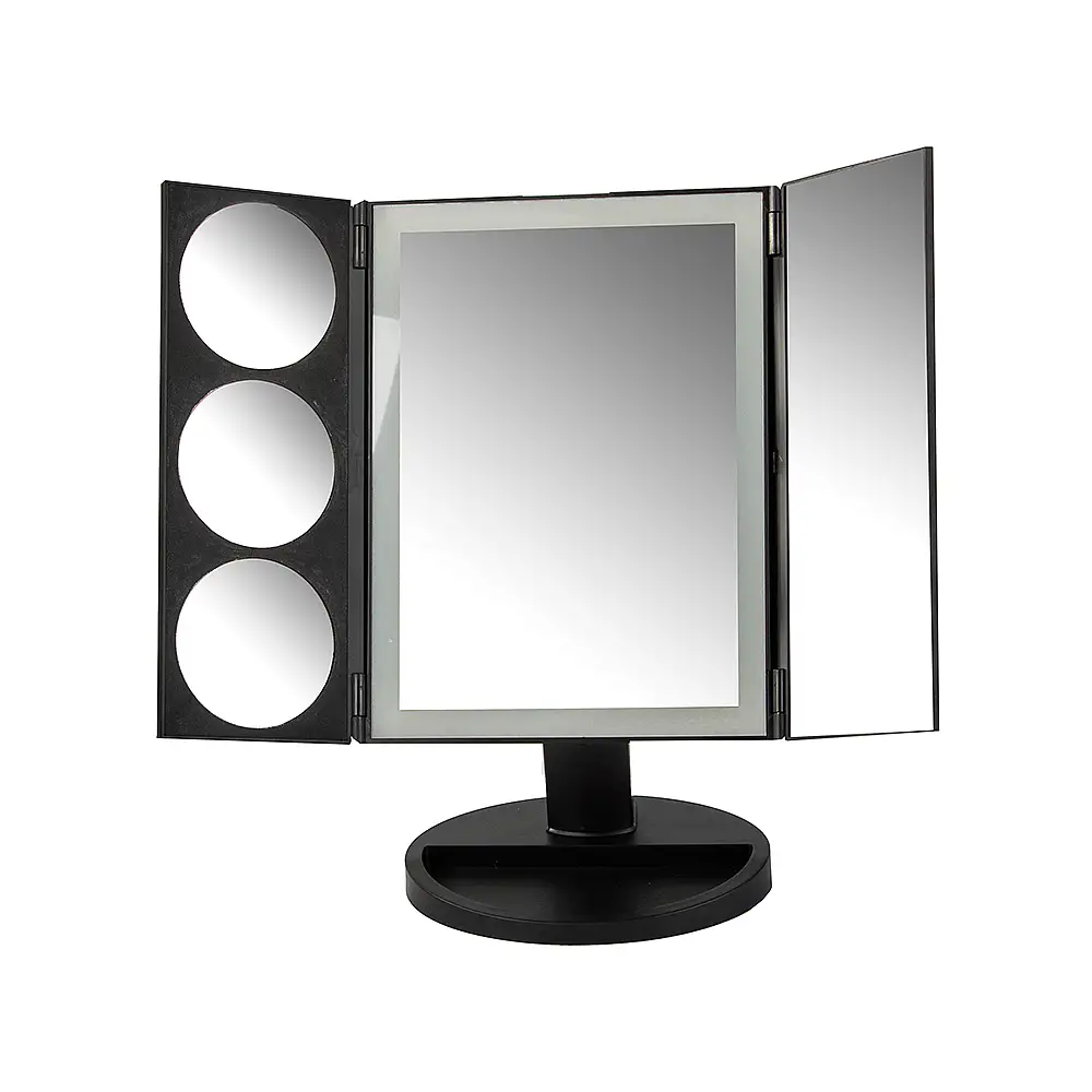 Verk Group Καθρέφτης Μακιγιάζ με LED Φωτισμό & Μεγέθυνση 3x 5x 10x 5907451354049