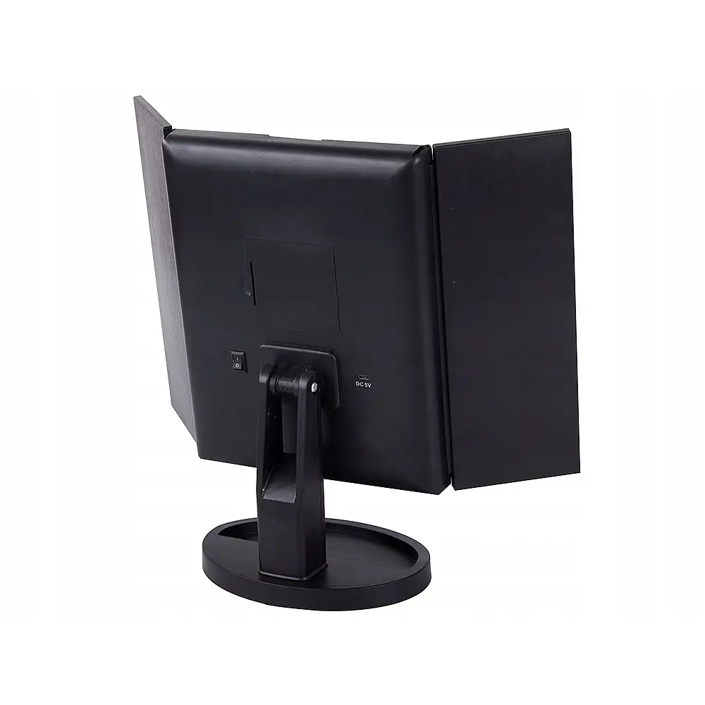 Verk Group Καθρέφτης Μακιγιάζ με LED Φωτισμό & Μεγέθυνση 3x 5x 10x 5907451354049