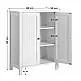 Ντουλάπι Μπάνιου 60 x 30 x 80 cm VASAGLE BCB60W Ντουλάπι Μπάνιου 60 x 30 x 80 cm VASAGLE BCB60W