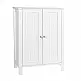 Ντουλάπι Μπάνιου 60 x 30 x 80 cm VASAGLE BCB60W Ντουλάπι Μπάνιου 60 x 30 x 80 cm VASAGLE BCB60W