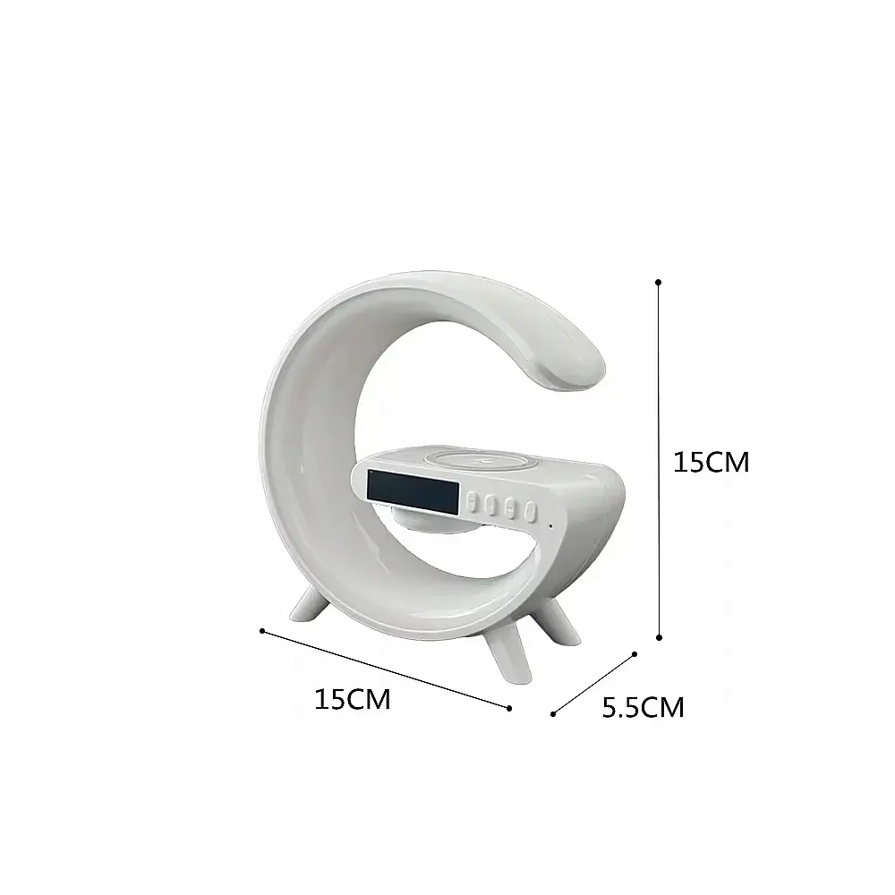 Verk Group Ρολόι Ξυπνητήρι με Induction Φόρτιση, Ηχείο, Ραδιόφωνο & LED Φωτισμό RGB για Gaming 5907451362297 Verk Group Ρολόι Ξυπνητήρι με Induction Φόρτιση, Ηχείο, Ραδιόφωνο & LED Φωτισμό RGB για Gaming 5907451362297