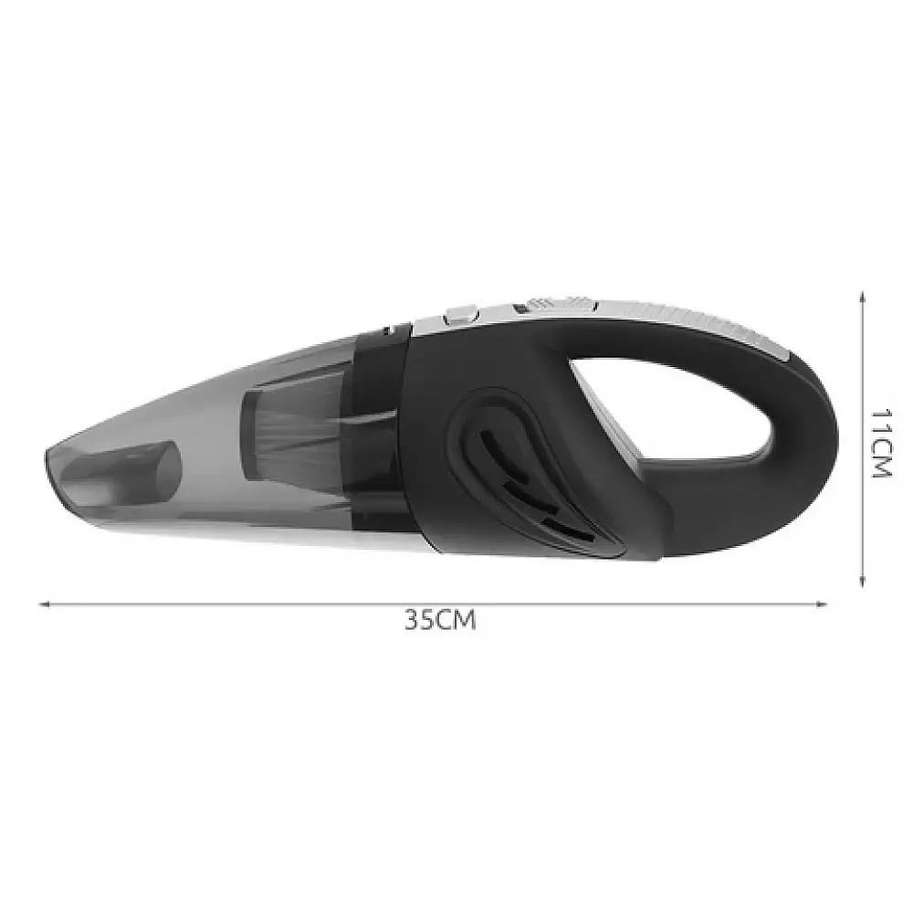 Xtrobb Ασύρματη Φορητή Σκούπα Αυτοκινήτου - Ισχυρή, Επαναφορτιζόμενη USB-C, Περιλαμβάνεται Πλήρες Σετ Καθαρισμού 26203