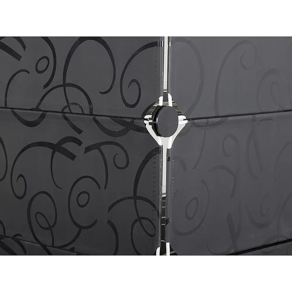 Verk Group Μοντέρνα Ντουλάπα Ντουλάπας με Αρθρωτή Σύνθεση και Μονάδα Κρεμαστών Ρούχων 5907451323434