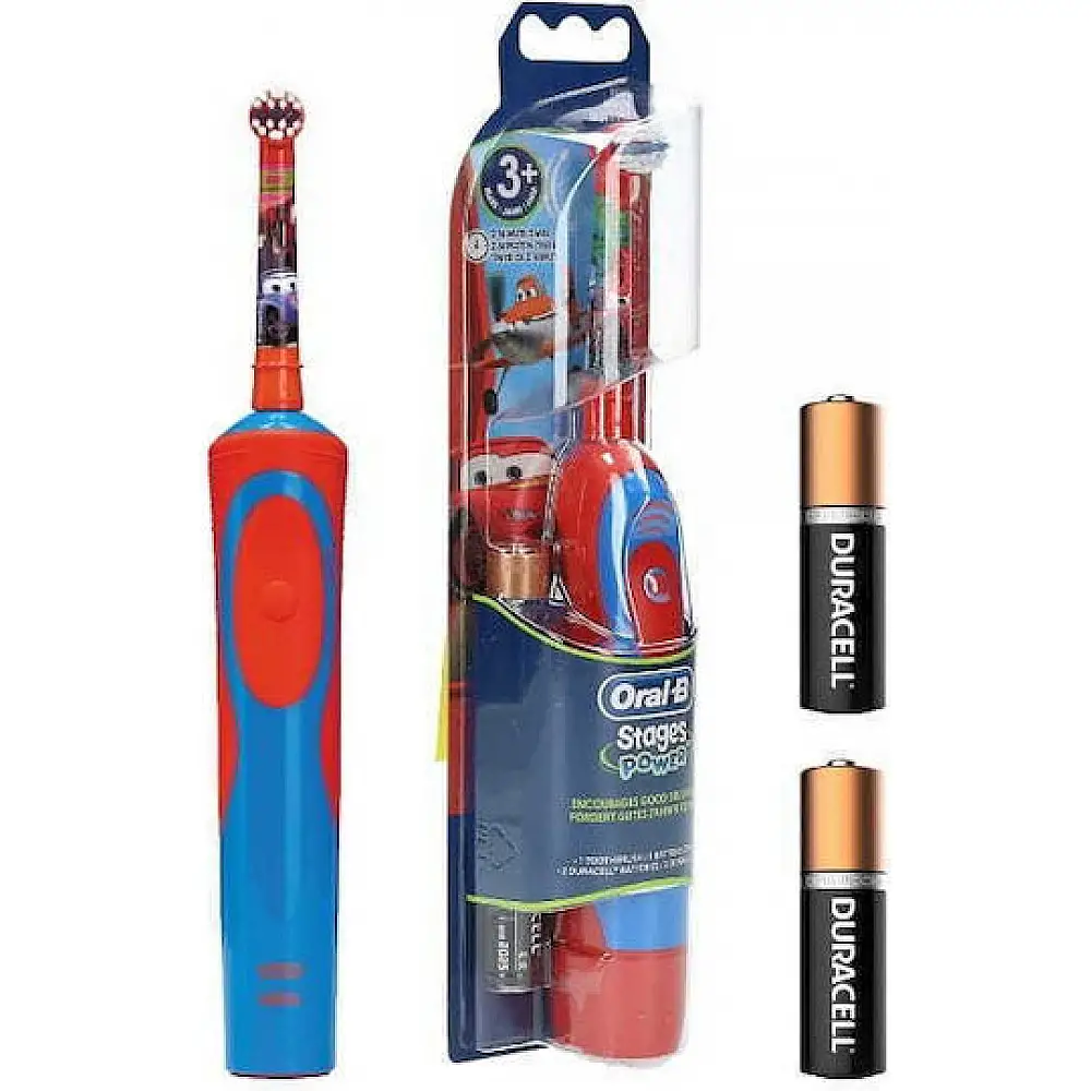 Oral-B Ηλεκτρική Οδοντόβουρτσα Stages Power Cars για Παιδιά 3+ Ετών - Κόκκινη 4210201293873-Cars