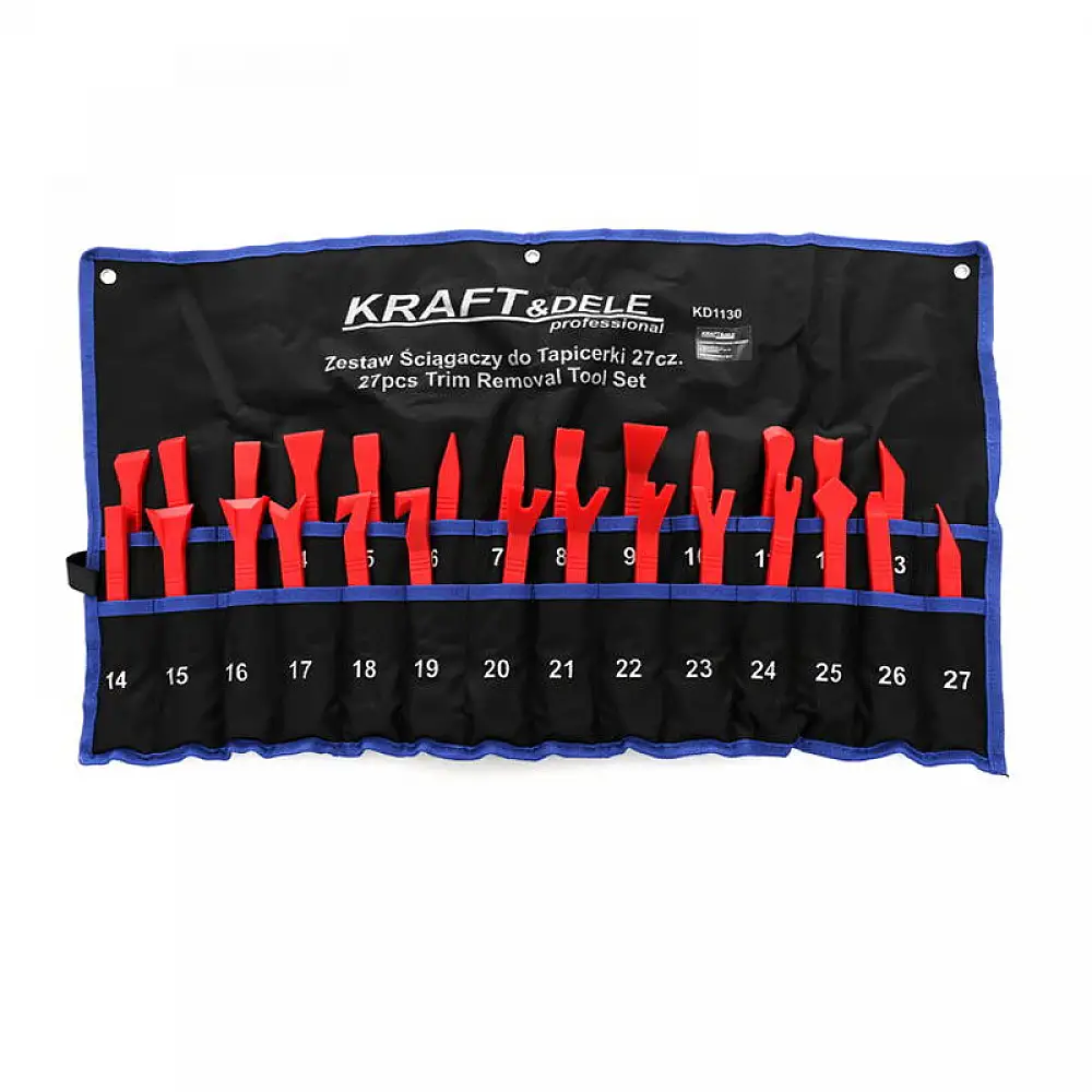 Σετ Εργαλεία Αφαίρεσης Ταπετσαρίας - Κλιπς Αυτοκινήτου 27 τμχ Kraft&Dele KD-1130