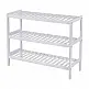 Ξύλινο Stand Αποθήκευσης Παπουτσιών με 3 Ράφια 70 x 26 x 55 cm Songmics LBS13W